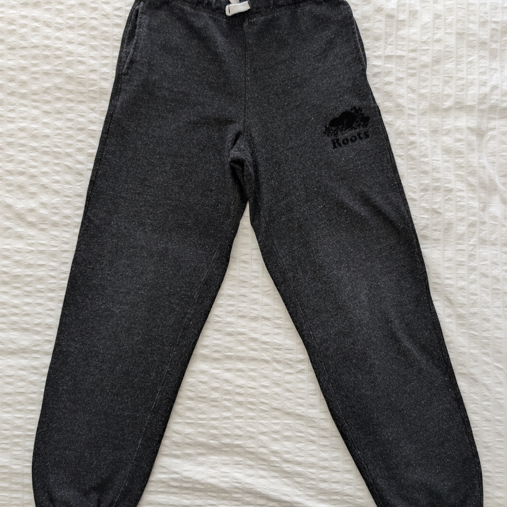 Roots Kids Black Pepper Joggers